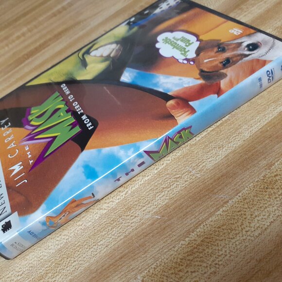 The Mask 1994 DVD New Line Platinum Series  Chuck Russell Jim Carrey Superhero - Picture 3 of 5